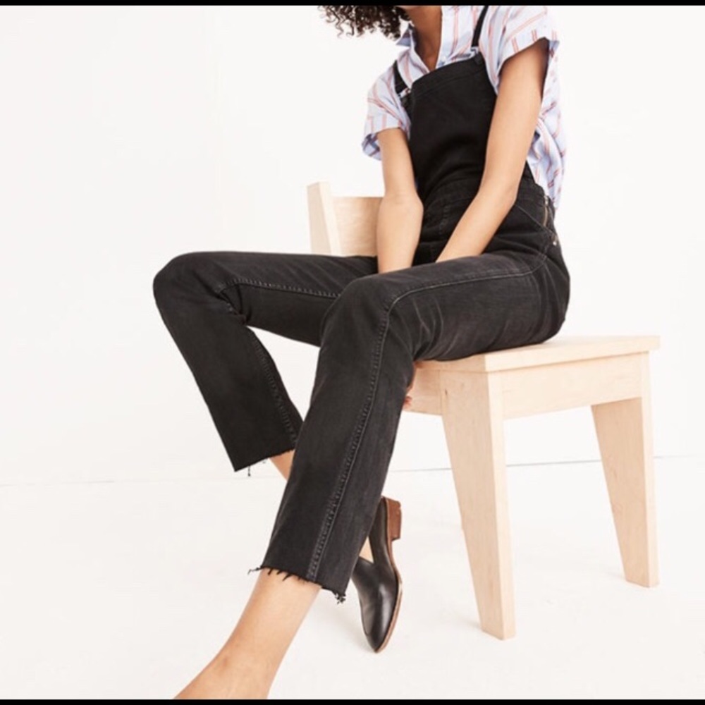 Madewell Skinny Overalls in Lunar Wash